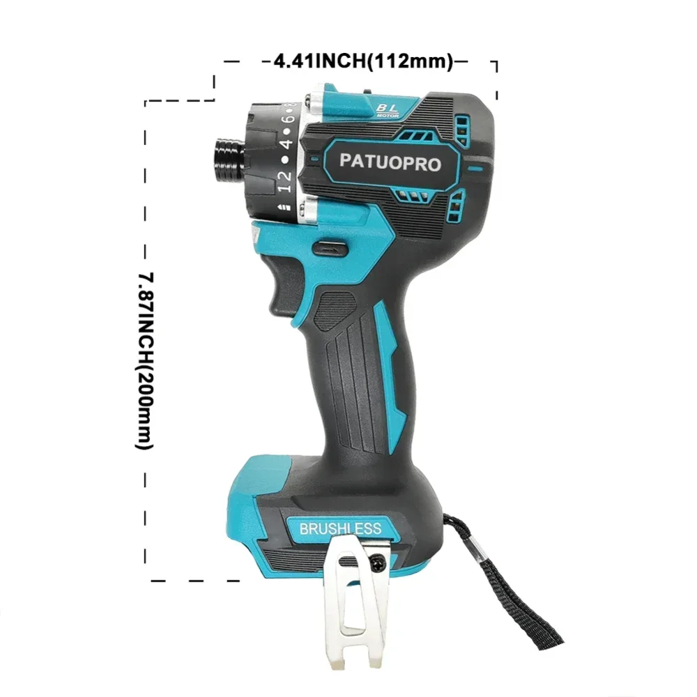 Cordless Handheld Electric Screwdriver 1/4