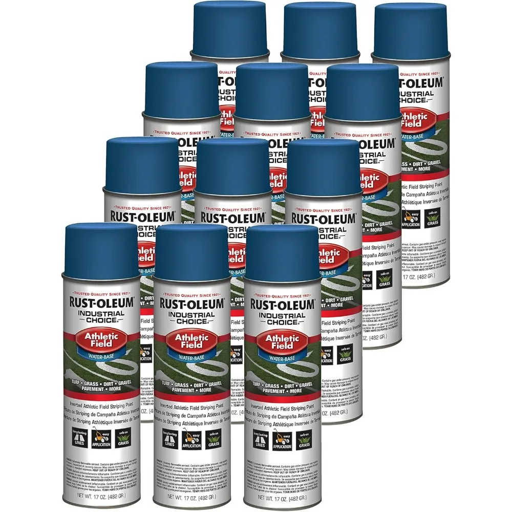 

318193-12PK Industrial Choice AF1600 System Athletic Field Inverted Striping Paint 12-Pack