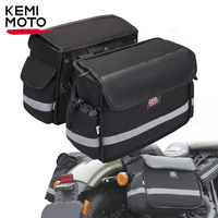 Universal  Motorcycle Side Saddle Bag Outdoor Camping Travel Luggage Storage Panniers Bag Saddlebag for Motorbike Bike Scooter