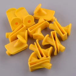 10Pcs Undertray Underbody Cladding Fastening Clip Plastic Fit for Mercedes-Benz Smart Fortwo 450 451 Yellow