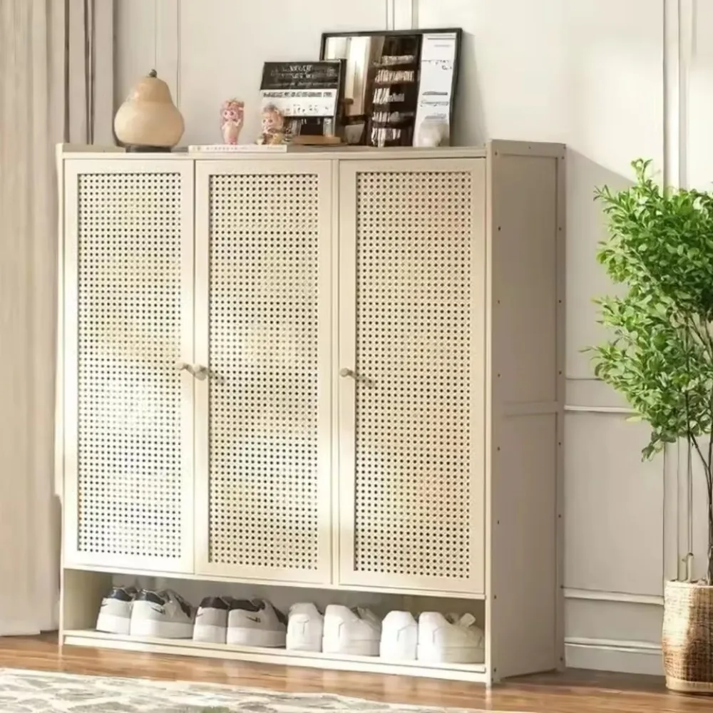 

Dust-proof Shoes Cabinets and Storage Space Save Shoe Rack Firmly Support Magnetic Attraction Switch Moisture-proof Shoe Cabinet