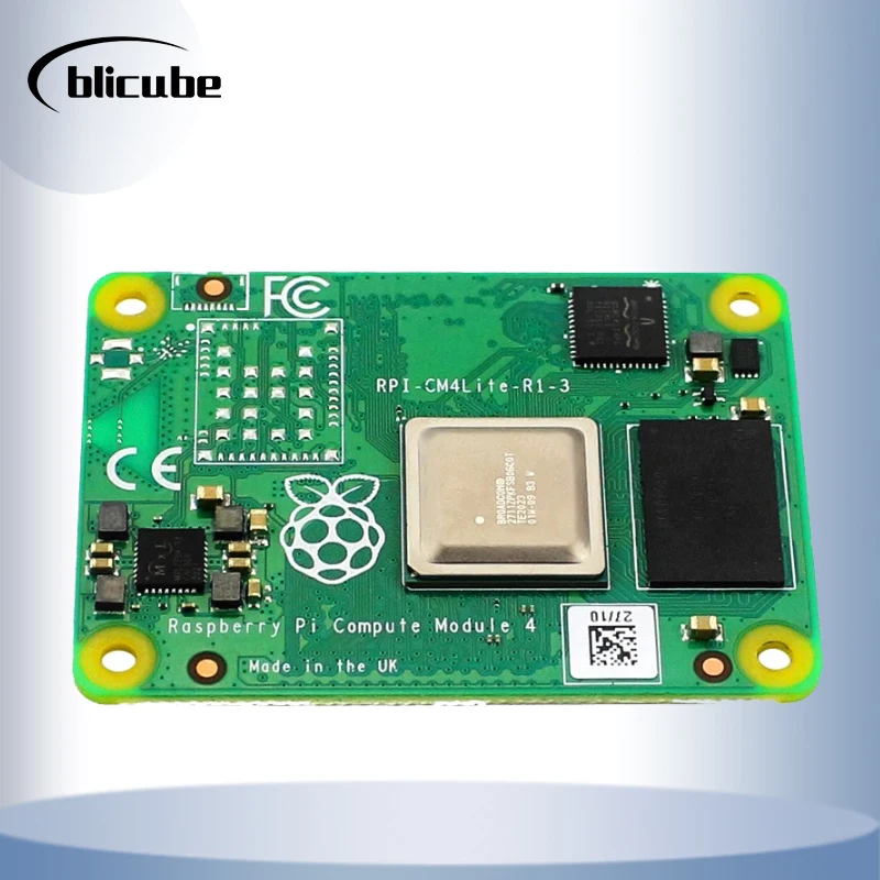 Pi cm4 módulo de computação 4 placa de framboesa opcional 1 / 2 / 4 / 8 gb ram lite/8/16 / 32 gb emmc flash wifi & bt chapéu industrial