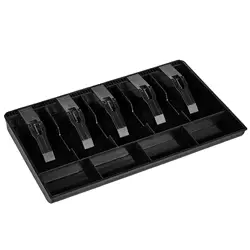 1x Cash Register Drawer Insert Tray Replacement with Clip Cash Register Drawer for Money Storage Home Supermarket Small Business