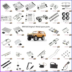 Metal Mn168 Upgrade Parts, Metal 370 Engine Transmission, Metal Gear Conversion Parts, Drive Shaft Impact Brackets