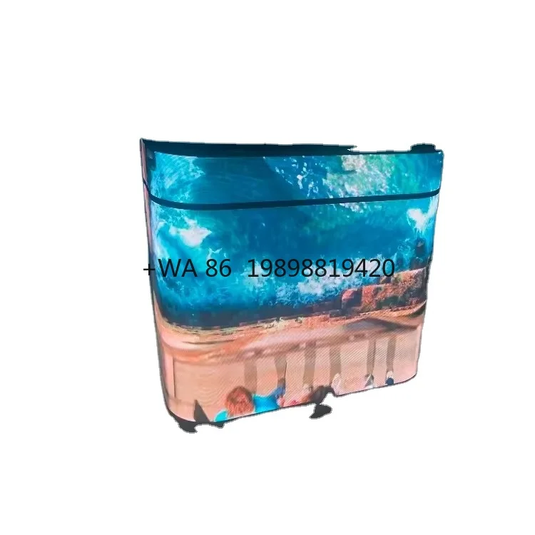 New Design Modular High Definition IP65 Waterproof 5000cd Brightness Indoor LED Table Front Desk Display DJ Booht