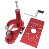 ABLU-Router Table Insert Plate Router Lift Kit - Woodworking Router Lift Flip Plate For 65Mm Motor Trimming Machine