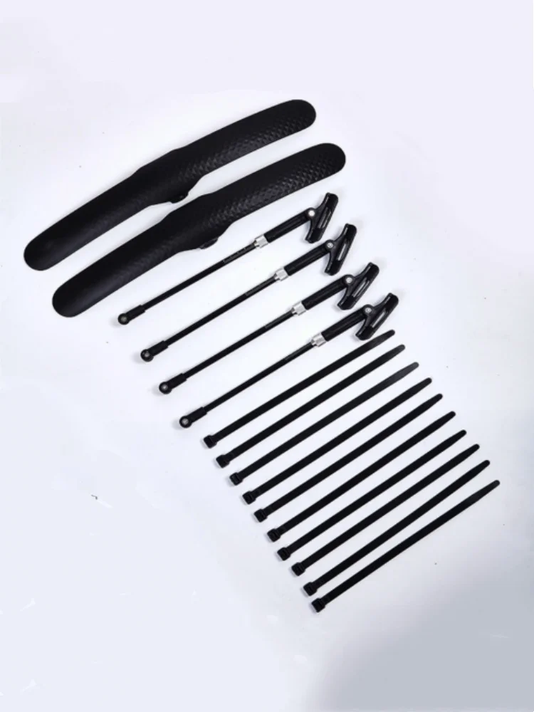 AliExpress NONE Universal Road Cycling Bicycle Mudguard Easy Install PP Fender - Front & Rear Protector Accessory for Bicycles