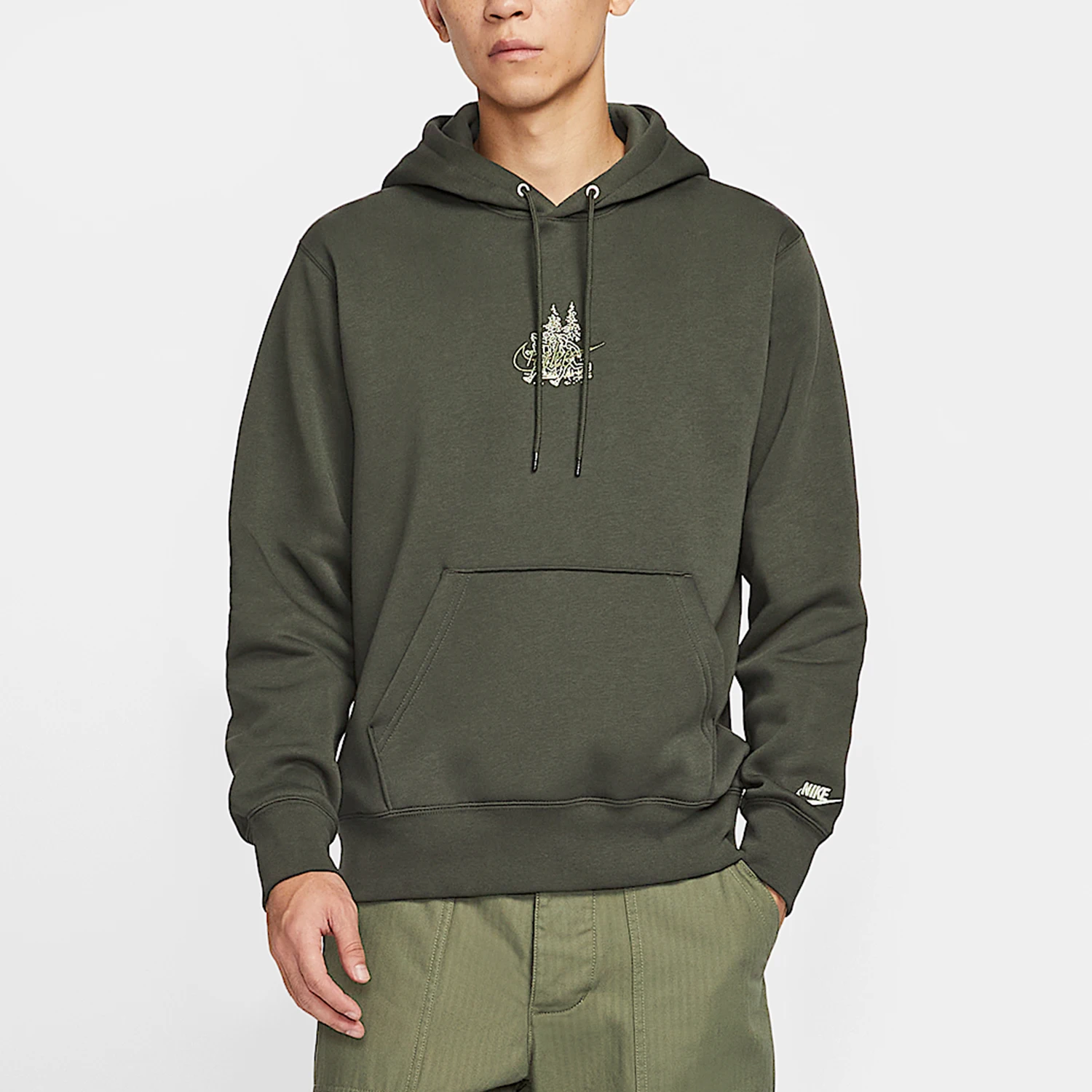 

Оригинальная мужская спортивная толстовка Nike с карманами, повседневная, HV1217-355