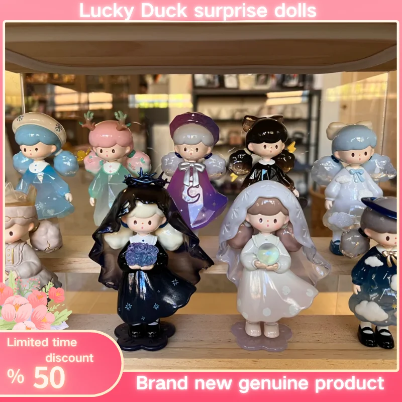 

In Stock Finidng Unicorn Molinta Natural Series Blind Box Mystery Box 9pcs Whole Set Collection Toy Birthday Gift Handmade Model