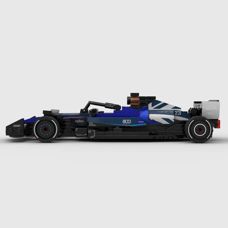 New Technical MOC-156187 SuperWilliams FW-45 - Silverstone SuperRace Car Model Buiding Block Bricks Kids Toys Birthday Gifts