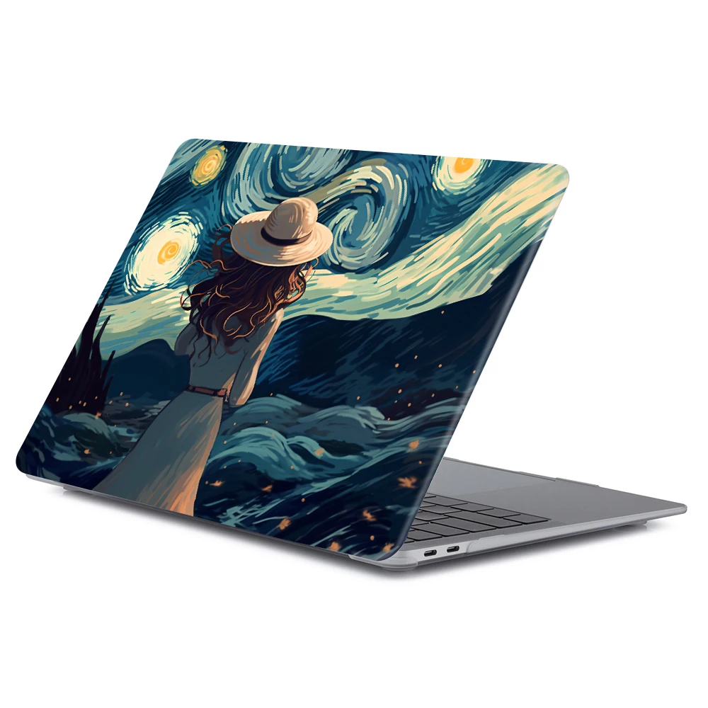 

Чехол для ноутбука со звездным абстрактным принтом для MacBook Pro 16 M4 2024, чехол A3403, чехол для MacBook Air 13 13,6 15 A3241, чехол с принтом 2025