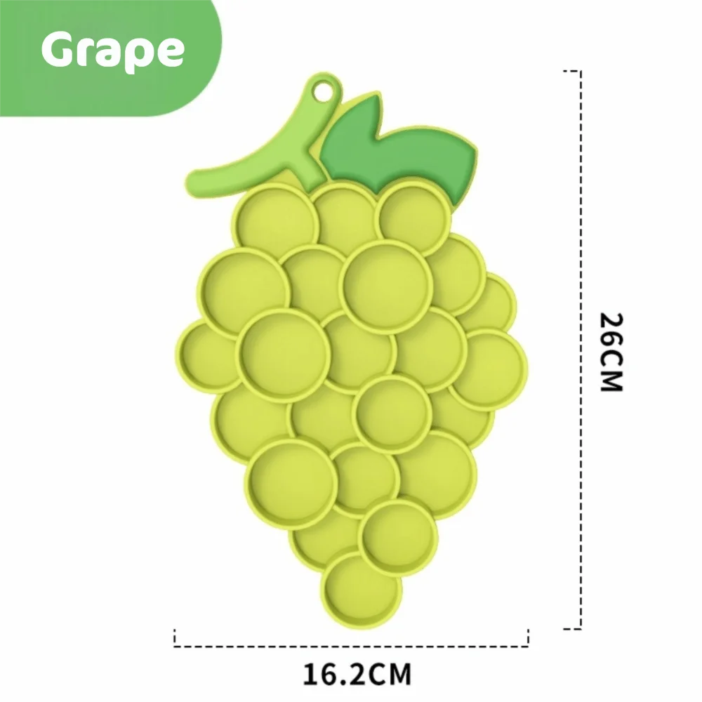 Silikon-Leckmatte für Haustiere in Fruchtform, Anti-Kipp-Schleckmatte mit Saugnäpfen, Rutschfester Futternapf