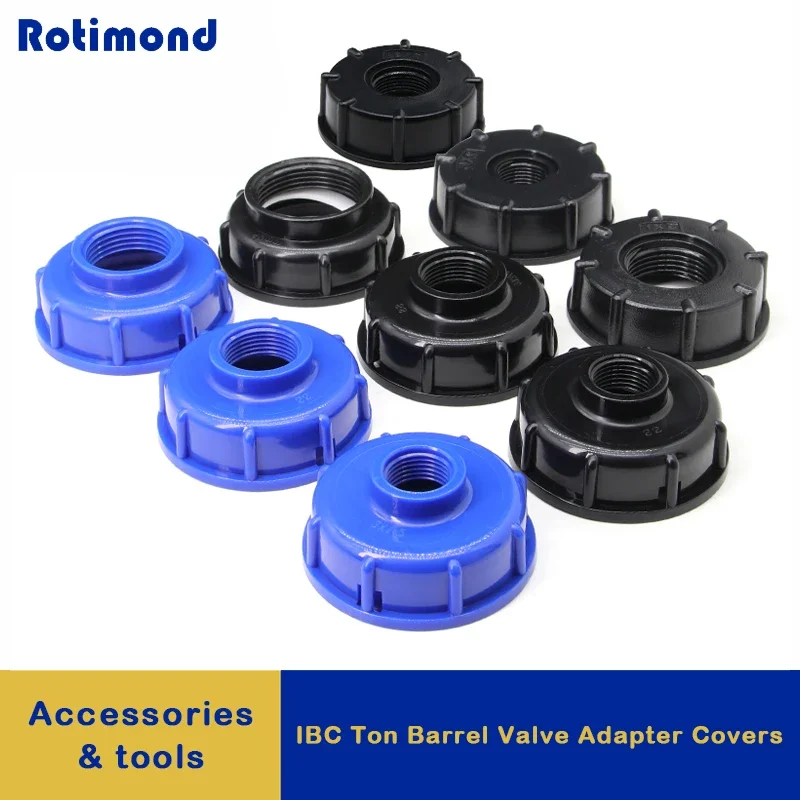 IBC Ton Barrel Valve Adapter Cover S60 Thread Cap 1/2