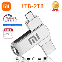 Xiaomi Flash Drives 2TB Usb 3.2 High Speed Metal 1TB 512GB Stick Waterproof SSD Storage PC Phone Data Transfer Portable