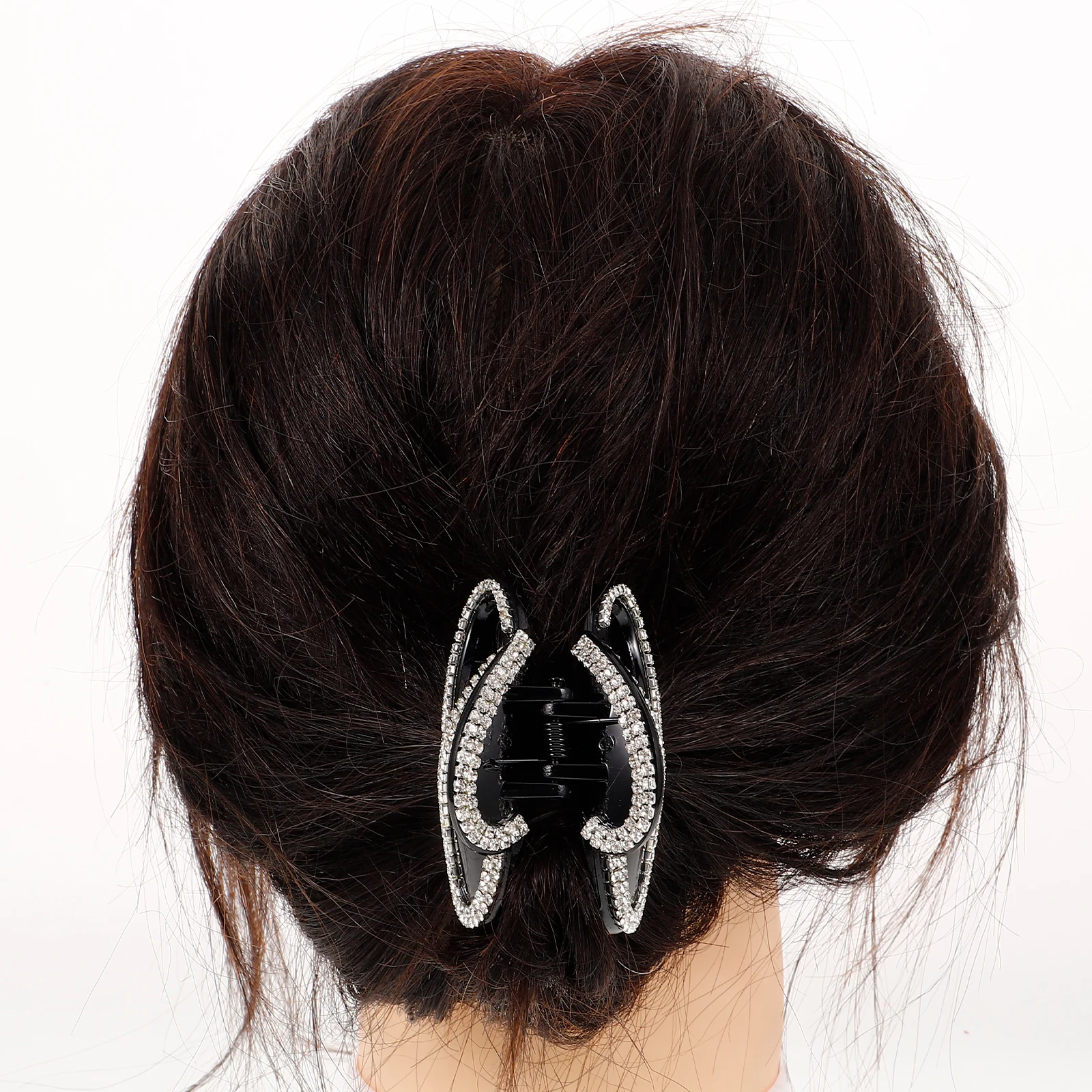 

Rhinestone Acrylic Lightweight Durable Hair Updo Accessories For Women Girls Simple Elegant Updo Headdress Hair Decoration Woman