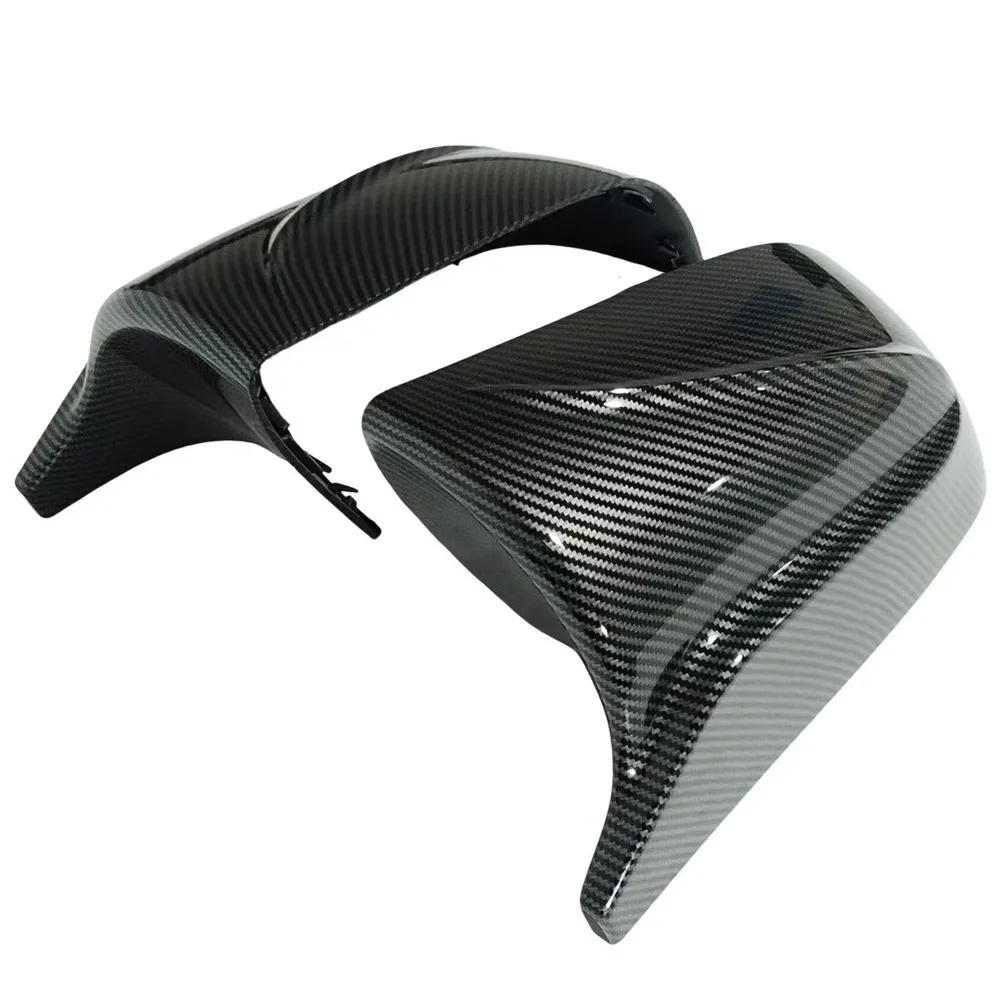 

For Tesla Model 3 2017-2025 Rearview Mirror Housing Carbon Fiber Texture Covers OEM 109229000, 109229200