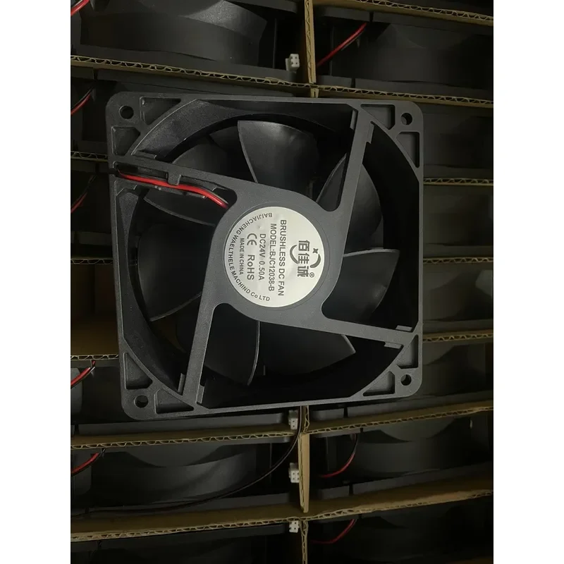 New Double Ball Bearing Cooling Fan 120x120x38mm 12V 24V Optional for Computer Case Cabinet Radiator Heatsink