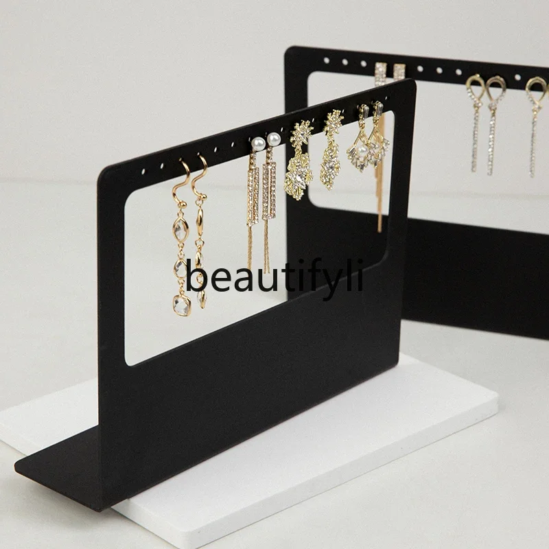 Earring  Display rack Necklace ring Storage finishing rack Window jewelry rack Cylinder