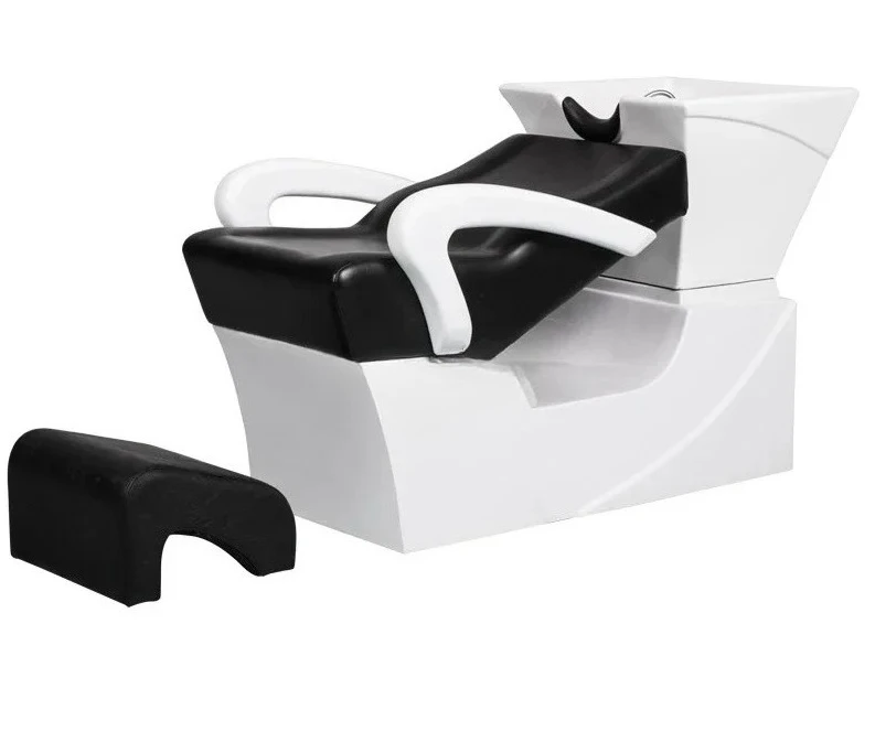 

Shampoo Flushing Bed Beauty Salon Lying Half Shampoo Chair with Pedal