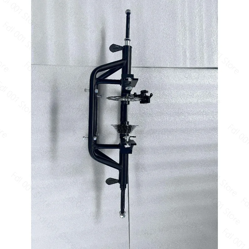 Rear Axle and Wheel Rear Basket Replacement Accessories for Elderly Pedal Human Tricycle