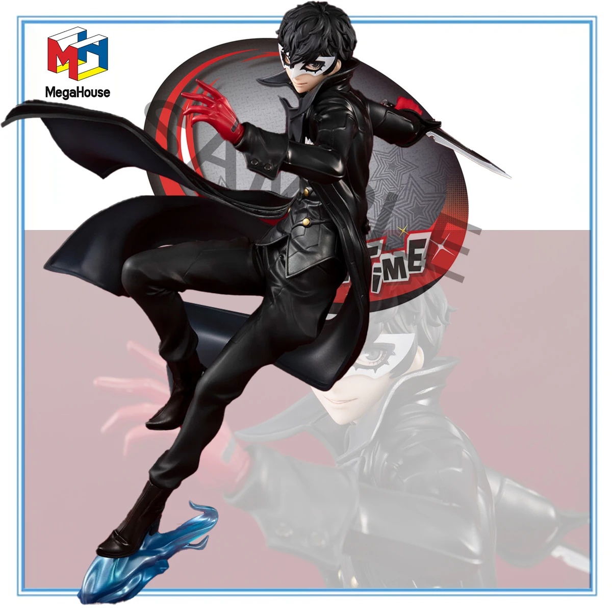 

100% оригинал MegaHouse Lucrea Persona 5, Royal Shujinkou Джокер, Show Time Edition, аниме-фигурка, экшн-фигурка, модель, подарки