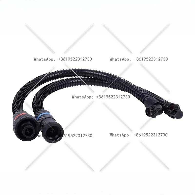 

With spring quick twist water stop quick plug 31cm anti-fold hose assembly inner 8 outer 11mm