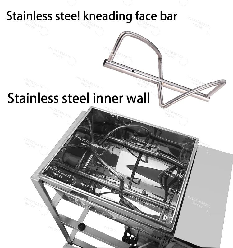 Stainless Steel Commercial Industrial Pizza Bread Mixing Dough Mixers Machine