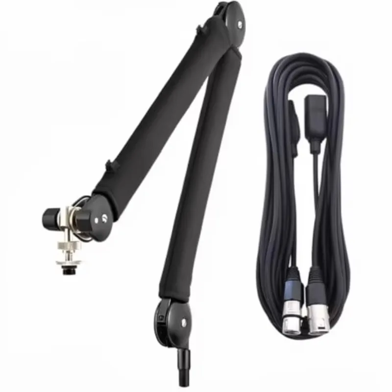 Rode PSA1 + Plus 360 Degree Rotary Microphone Studio Boom Tripod Black + Keepdrum XLR Cable