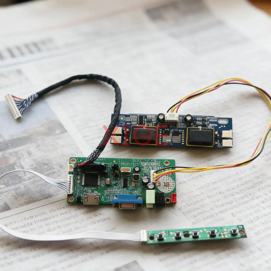 

Комплект платы управления монитором для M170E5 M170E7 M170E6 MT170EN01, 1280x1024, HDMI-совместимый, VGA, 1280*1024, 4-CCFL LVDS, 30-контактный