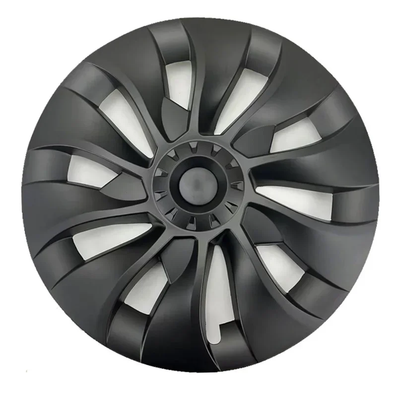 4PCS Radkappe Leistung Ersatz Radkappe Automobil Vollrandabdeckung Zubehör für Tesla Modell 3 18 Zoll Radkappe 2018-2023