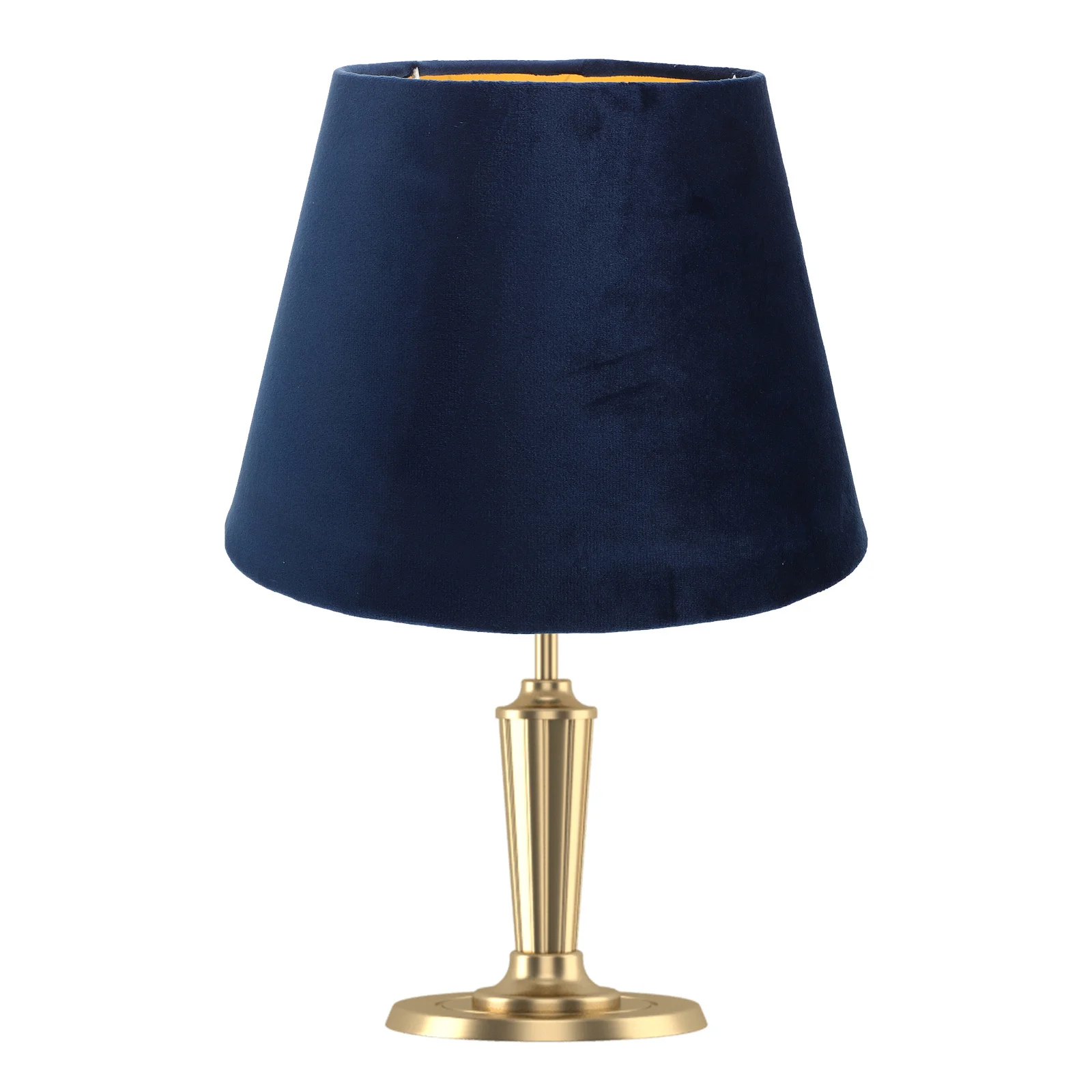 

1pc Golden Lined Cloth Lampshade Simple Lightweight Decorative Light Cover For Bedroom Living Room Housewarming Gift Household