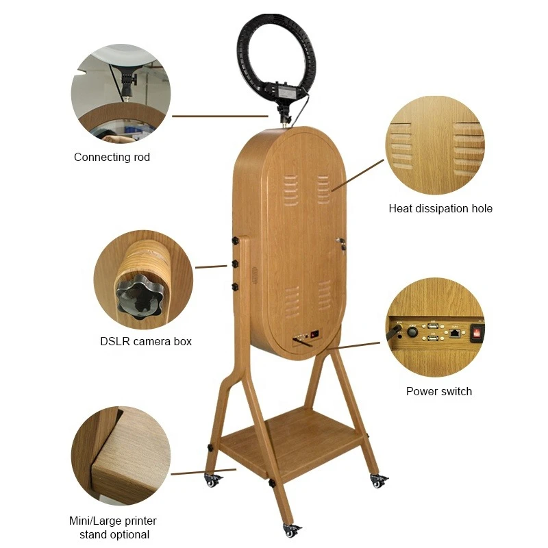 Photography Booth Party Selfie Photography Booth Machine Magic Mirror Photography