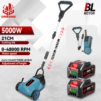 ONEVAN 36000RPM Brushless Electric Lawn Mower Cordless Grass Trimmer 3 Height Adjustment Garden Tools For Makita 18V Battery Pin