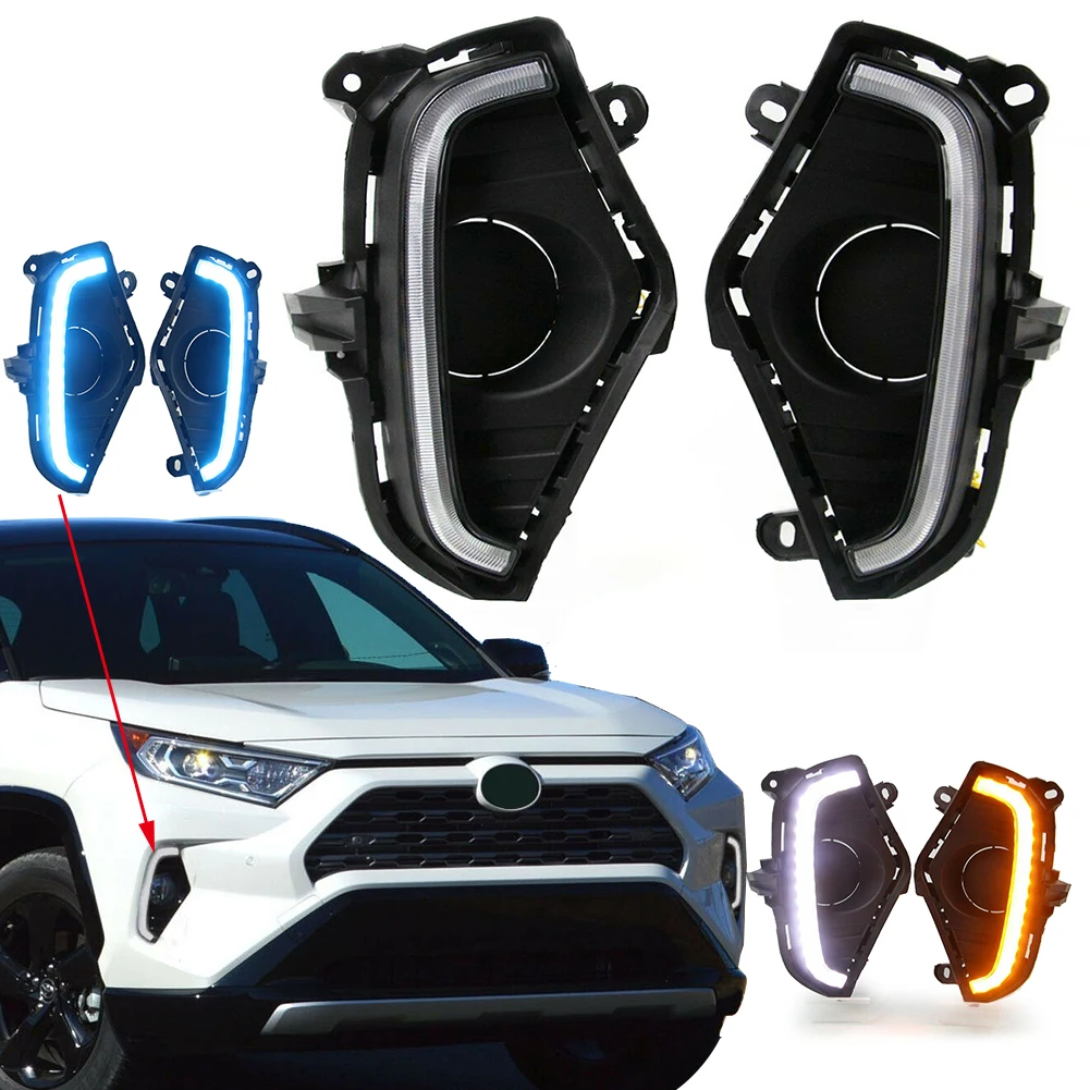 clignotants-de-voiture-led-avec-trou-de-feu-antibrouillard-feux-diurnes-lumiere-blanche-jaune-bleue-toyota-rav-4-2019-2020