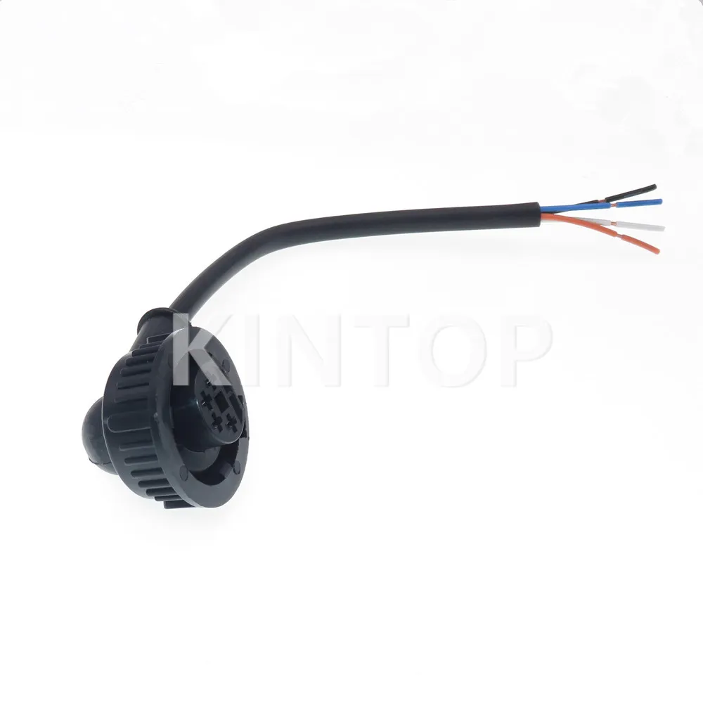 

1 Set 4 Pins Car Speed Sensor Plug AC Assembly Car Cable Odometer Sensor Socket With Wires For Truck Delong F2000 F3000