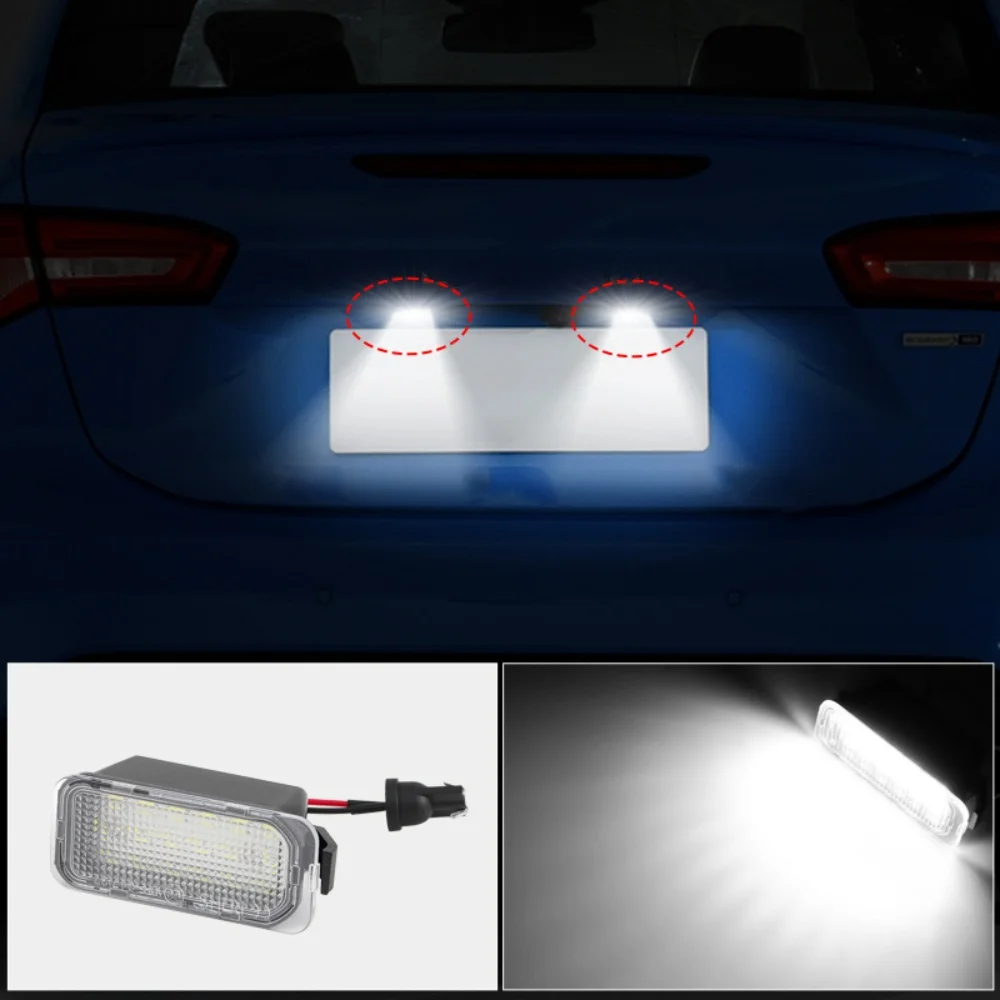 

Number Plate Light Car LED License Lamp For Ford Escape Ranger Explorer 2013-2020 Signal Lamp12V LED Number Signal Light