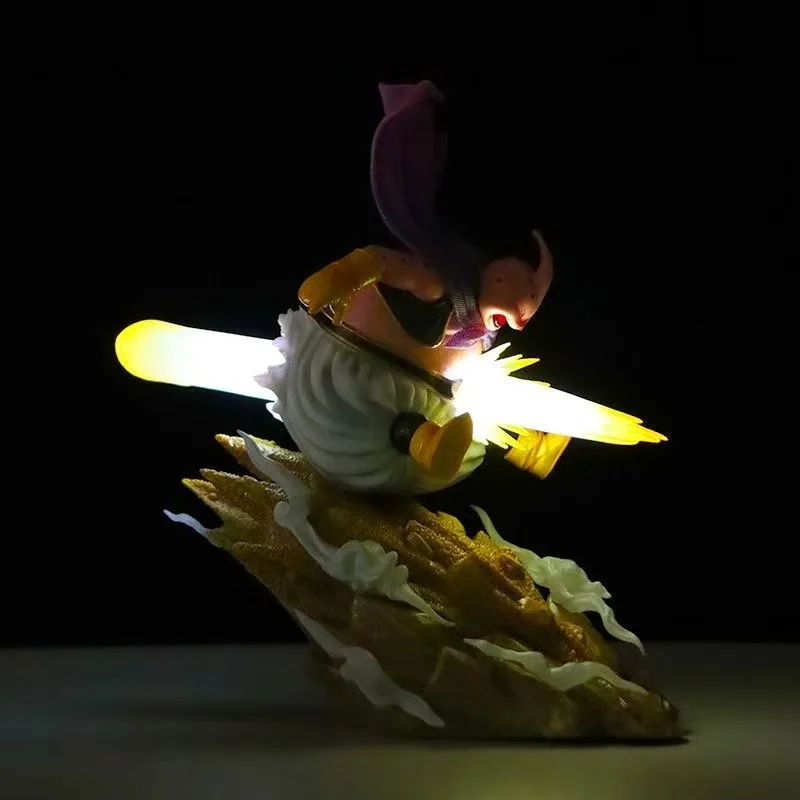 

19cm Dragon Ball Series Sky Top Dragon Ball Super Vegeta Through Buu Statue Figure Model Desktop Ornaments Collection Gifts