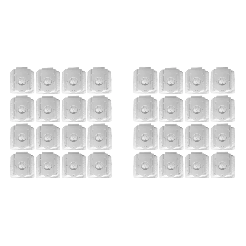 

T83C-32Pcs Vacuum Cleaner Dust Filter Bags Fits For SAMSUNG VCA-ADB90 Dust Bags For Jet Series Vacuums Clean Station Base