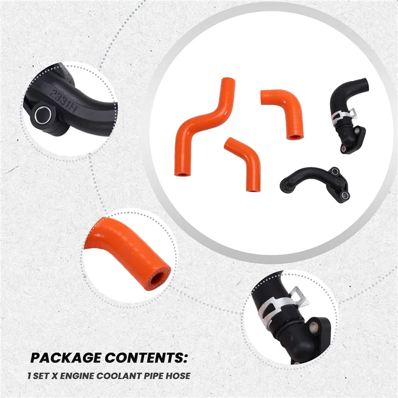 

Efficientt-Engine Coolant Pipe Hose For Jeep Grand Cherokee Ram 1500 68211250AA 68253365AA 68147604AA 68252326AF 68211200AC