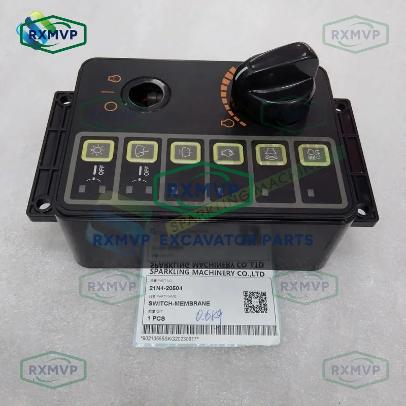 21N4-20504 R140W-7 R170W-7 R200W-7 Wheel Excavator Parts Membrane Switch 21N4-20504