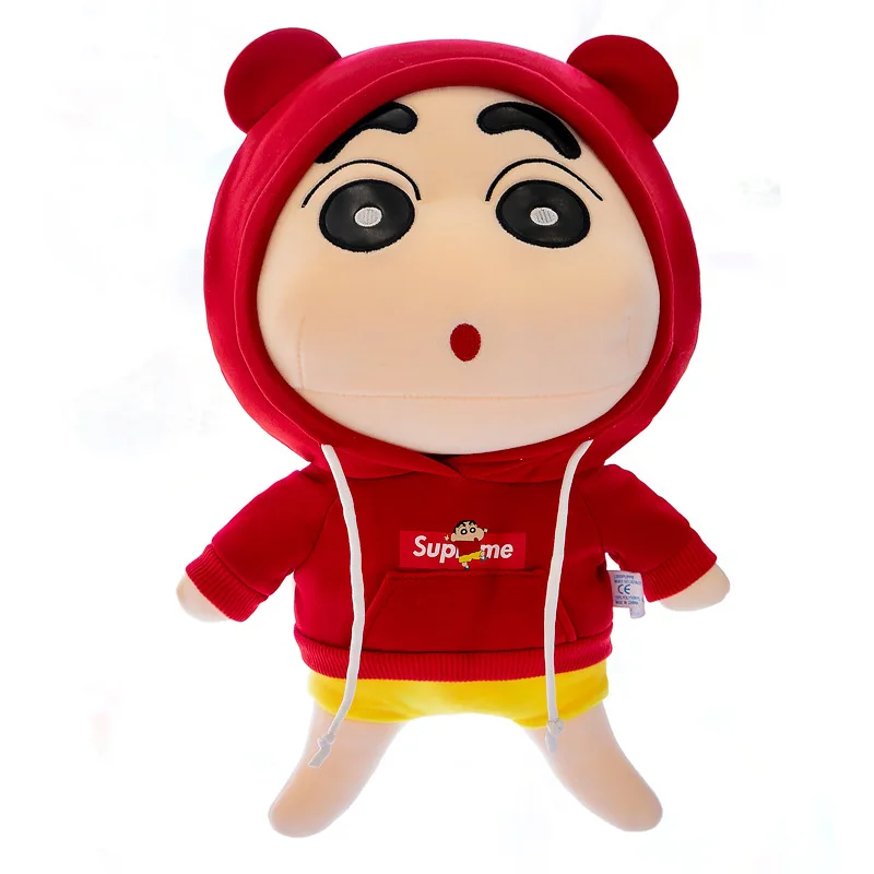 60Cm pastello Shin-Chan Cartoon cloted peluche bambola Kawaii bambola divertente cuscino per dormire per ragazzi e ragazze regalo di compleanno