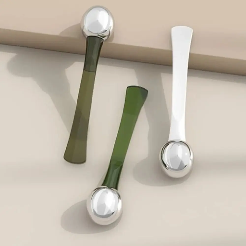

Practical Double-end Eye Roller Massage Stick Anti Wrinkle Durable Cosmetic Spatula Simple Facial Spoon
