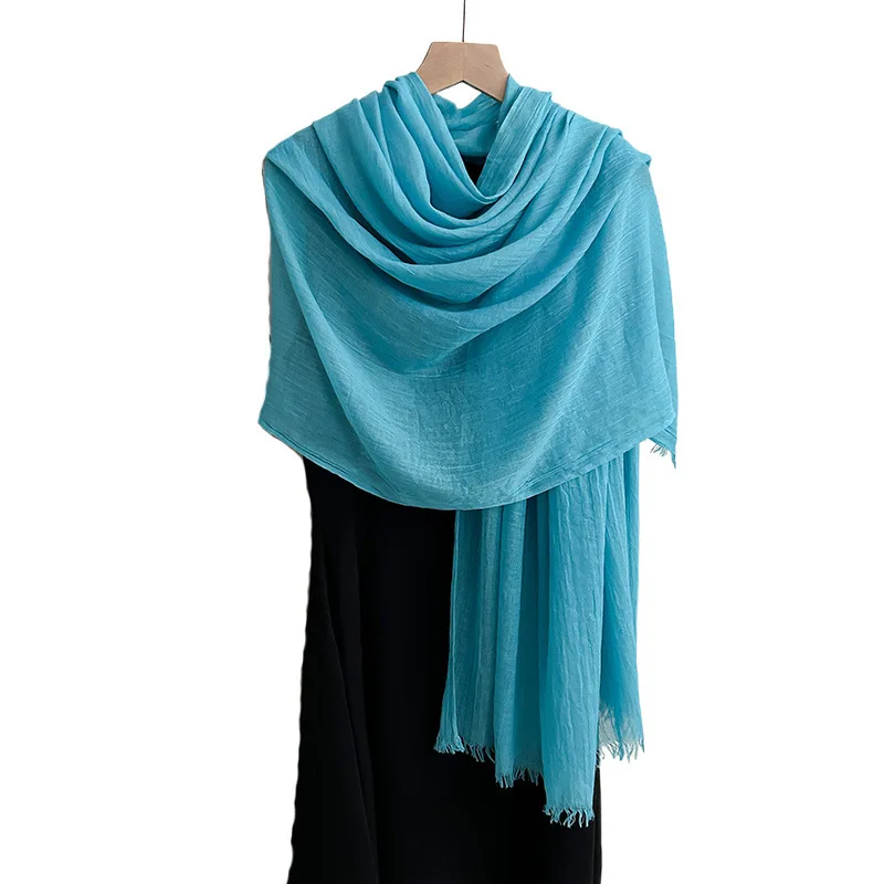 Cotton Linen Scarf … - image