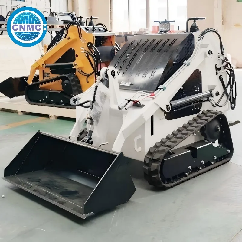 CNM-T460 Mini Skid Steer Loader Compact Stand-on Track Skid Steer Loader CE EPA Certified Customized Skid Steer for Farm