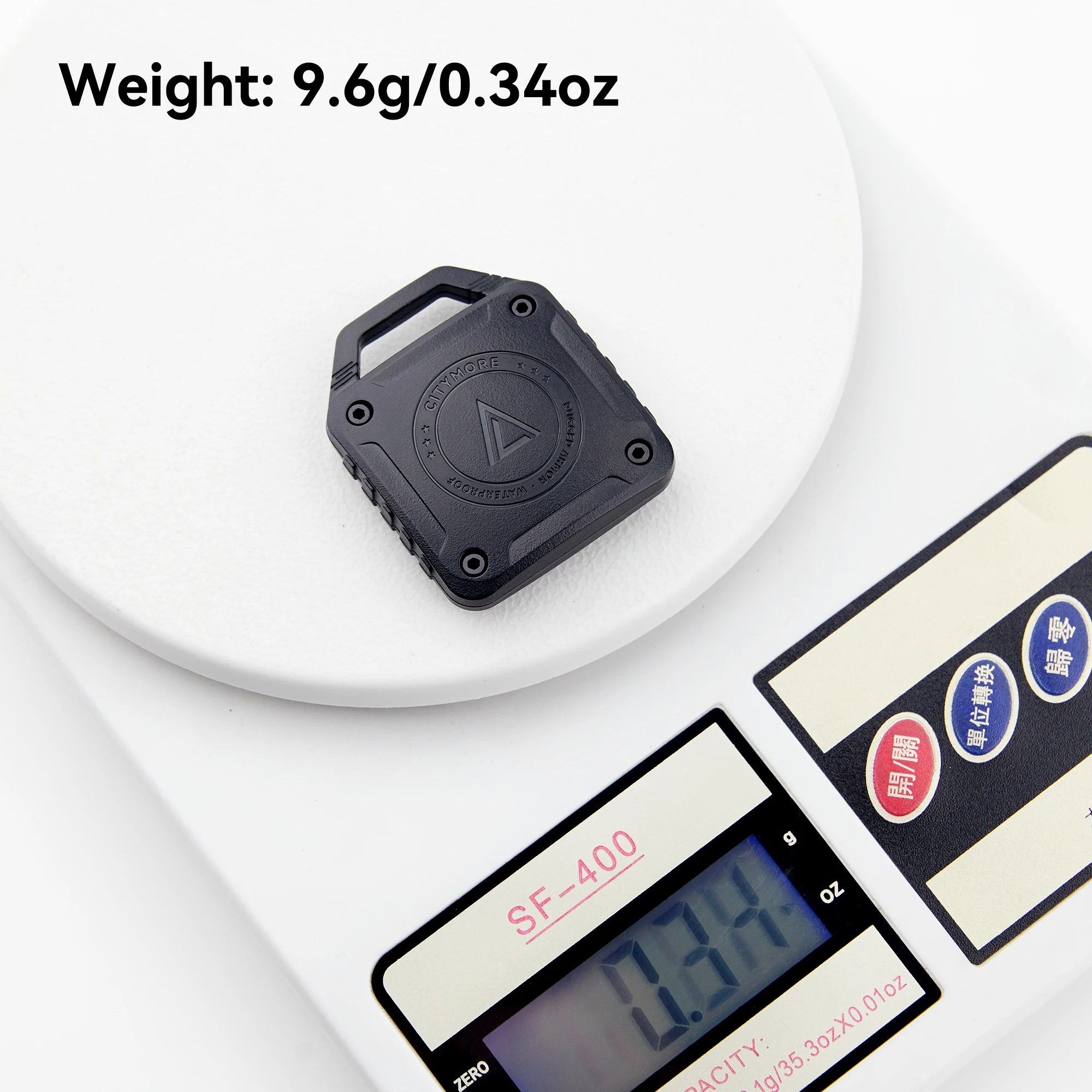 For AirTag Keychain Holder IPX8 Waterproof Airtags Case Ultra-Compact For Apple AirTag Case Keyring for Bags,Keys,Luggage