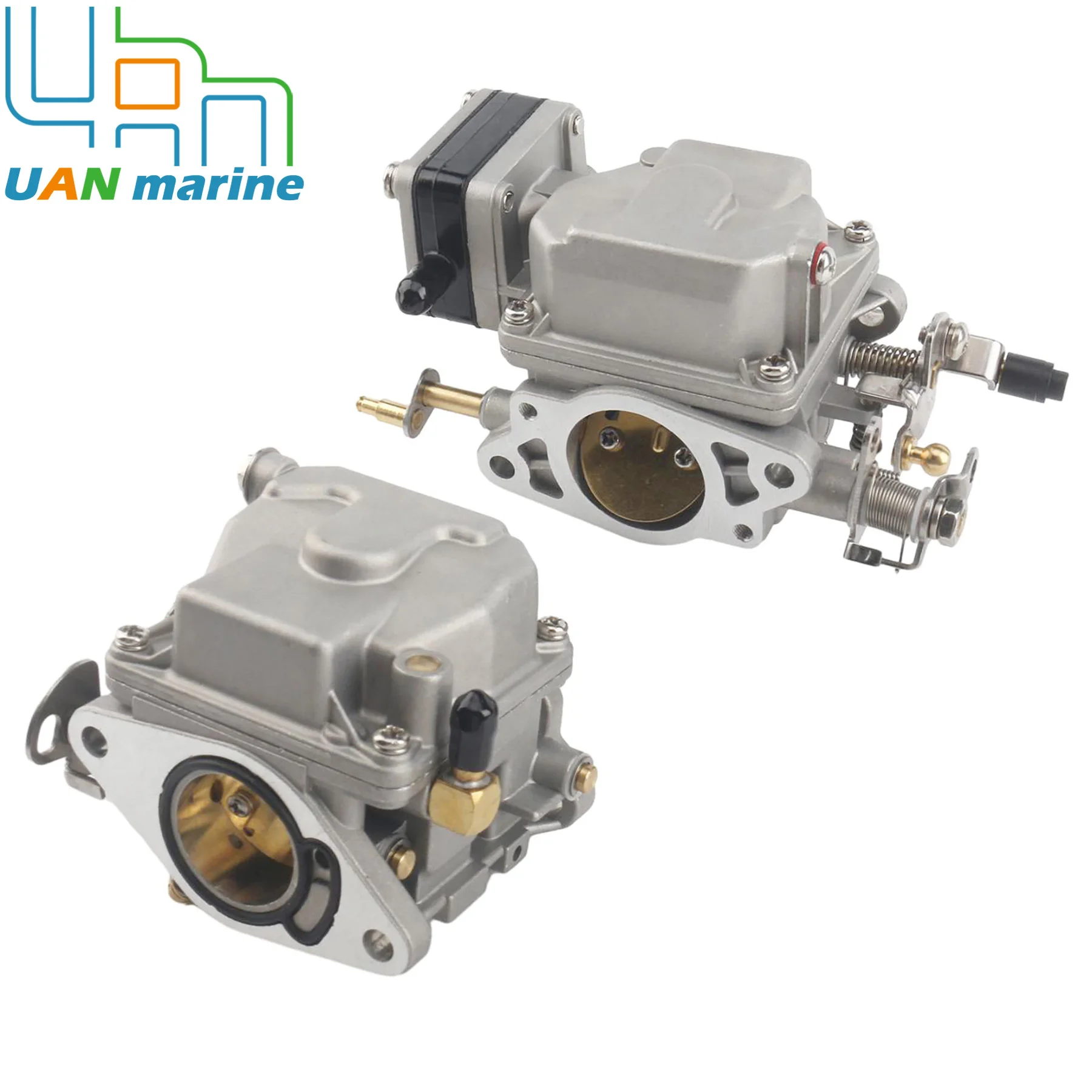 

Marine Carburetor Assy Upper Lower 2 Pcs 6L2-14301-00 for Yamaha 2 Stroke 20HP 25HP Outboard Engine 6L2-14302-00 6L2-14301-01