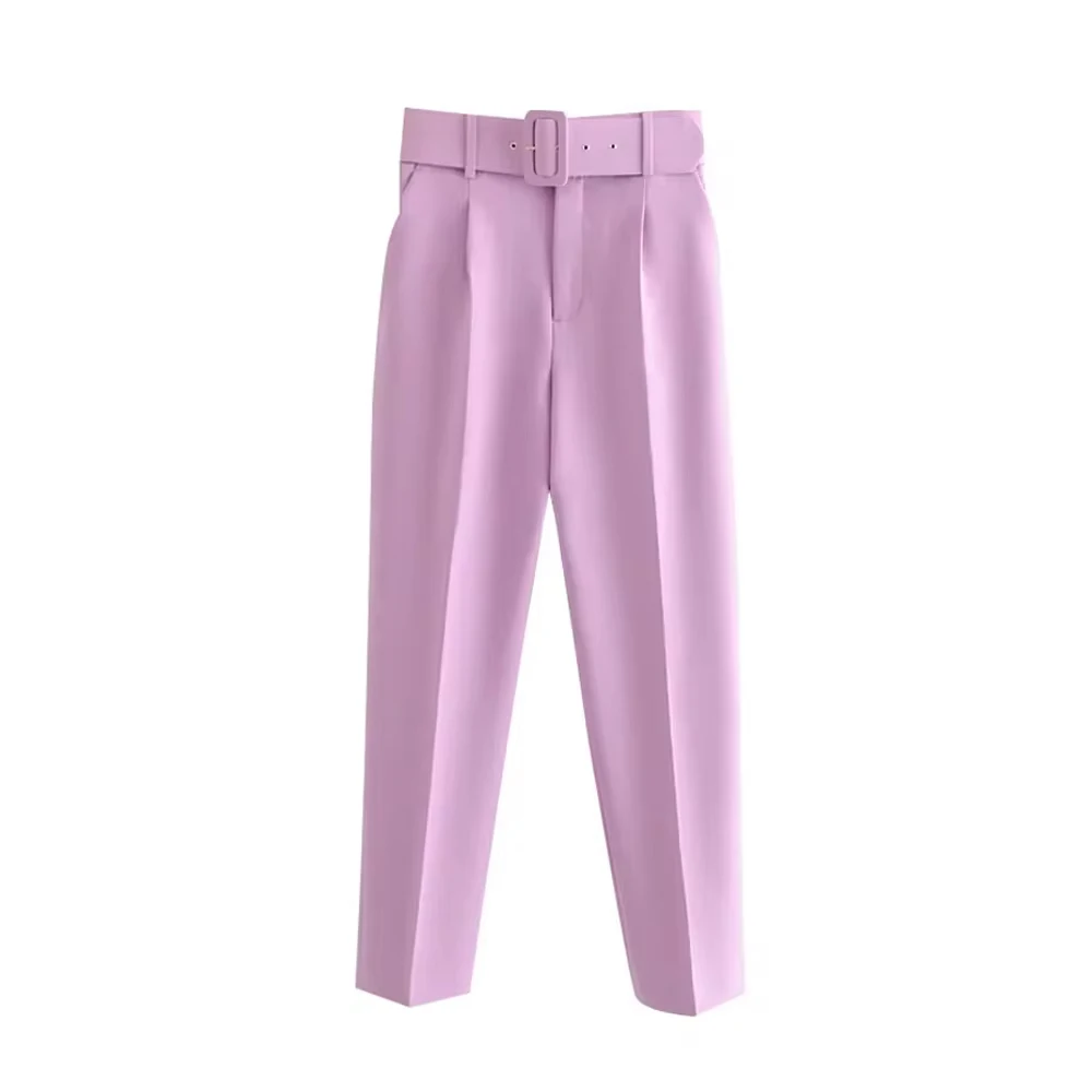 TRZA Women's Ankle Pants Black 36 3