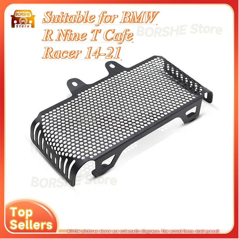 

Suitable for BMW R Nine T Cafe Racer 14-21 Radiator Guard Coolant Tank Mesh Protector