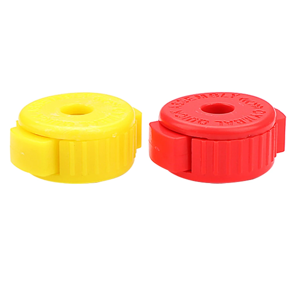 

2 Pcs Drum Kit Accessories Cymbal Attachments Cymbals Accessory Quick Loading Release Nuts Plastic Screws with for