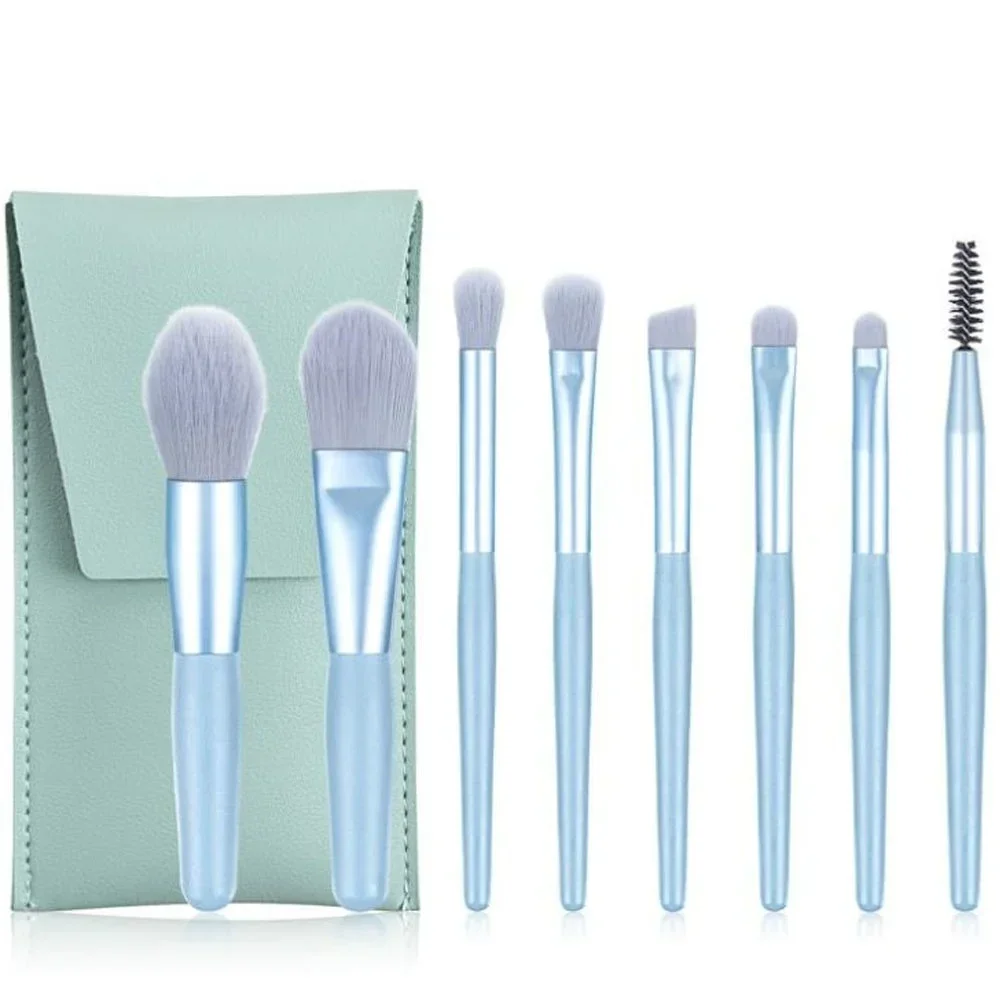 Delysia Kin 8pcs High Quality Mini Makeup Brushes Suit